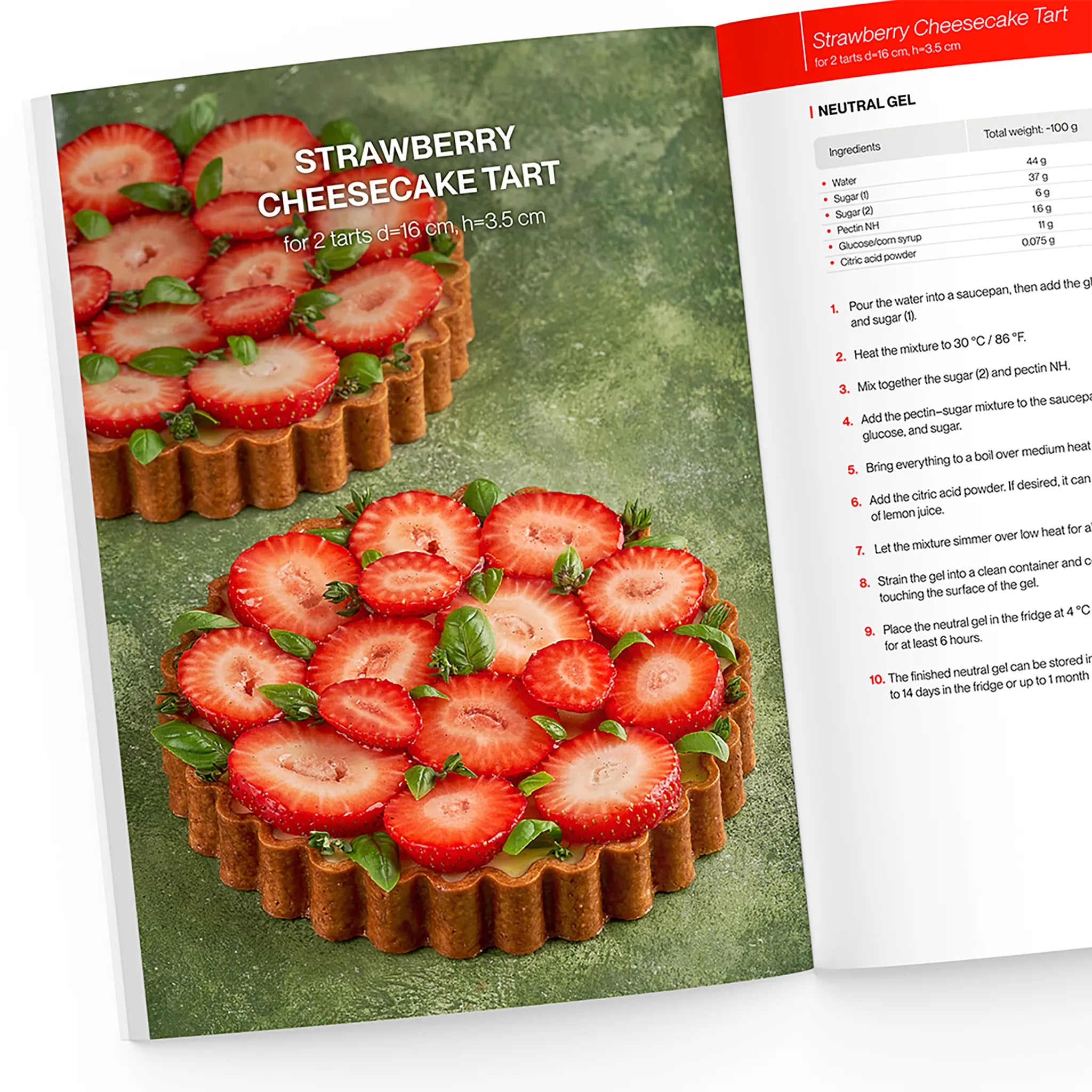 Strawberry cheesecake tart recipe