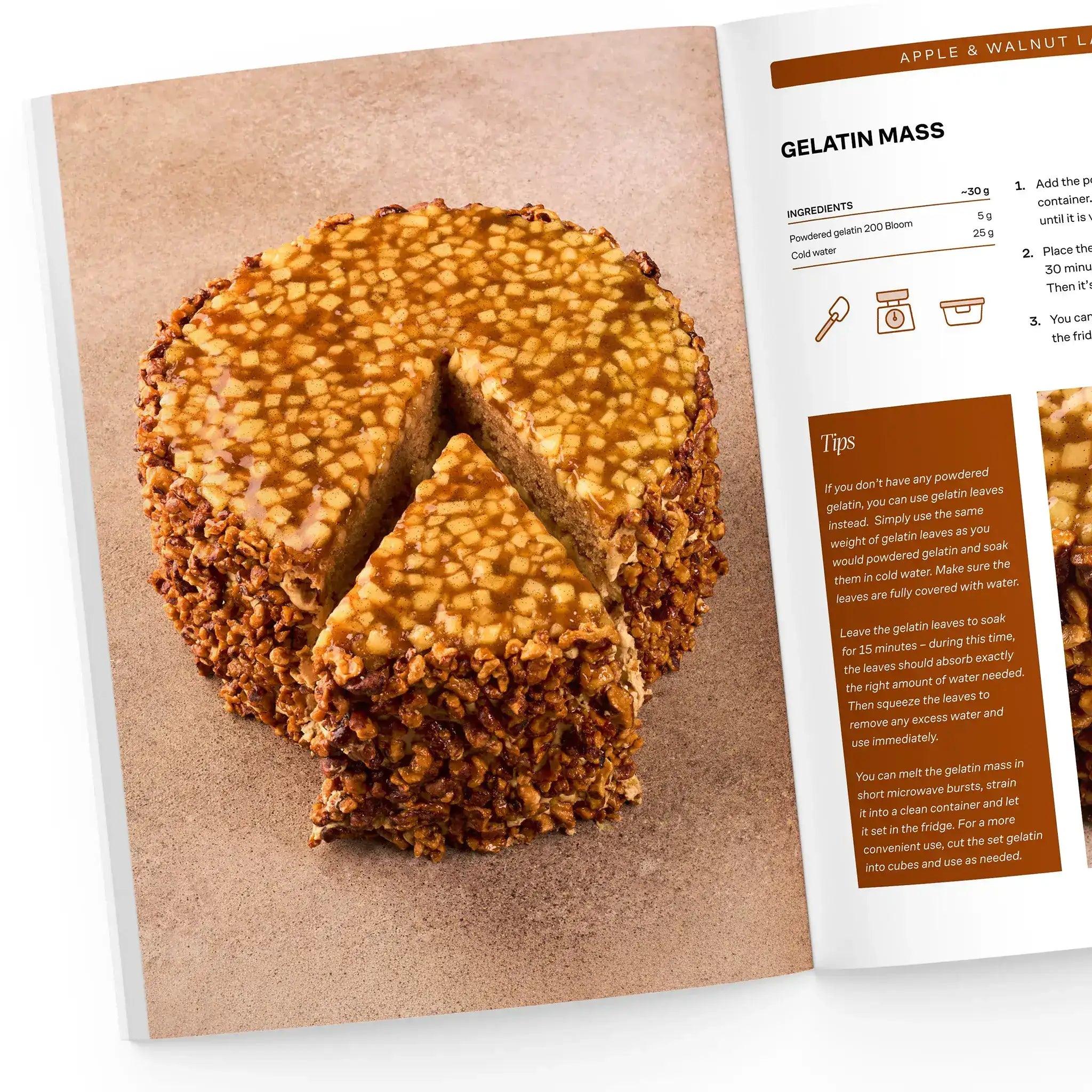 Apple & Walnut Layer Cake