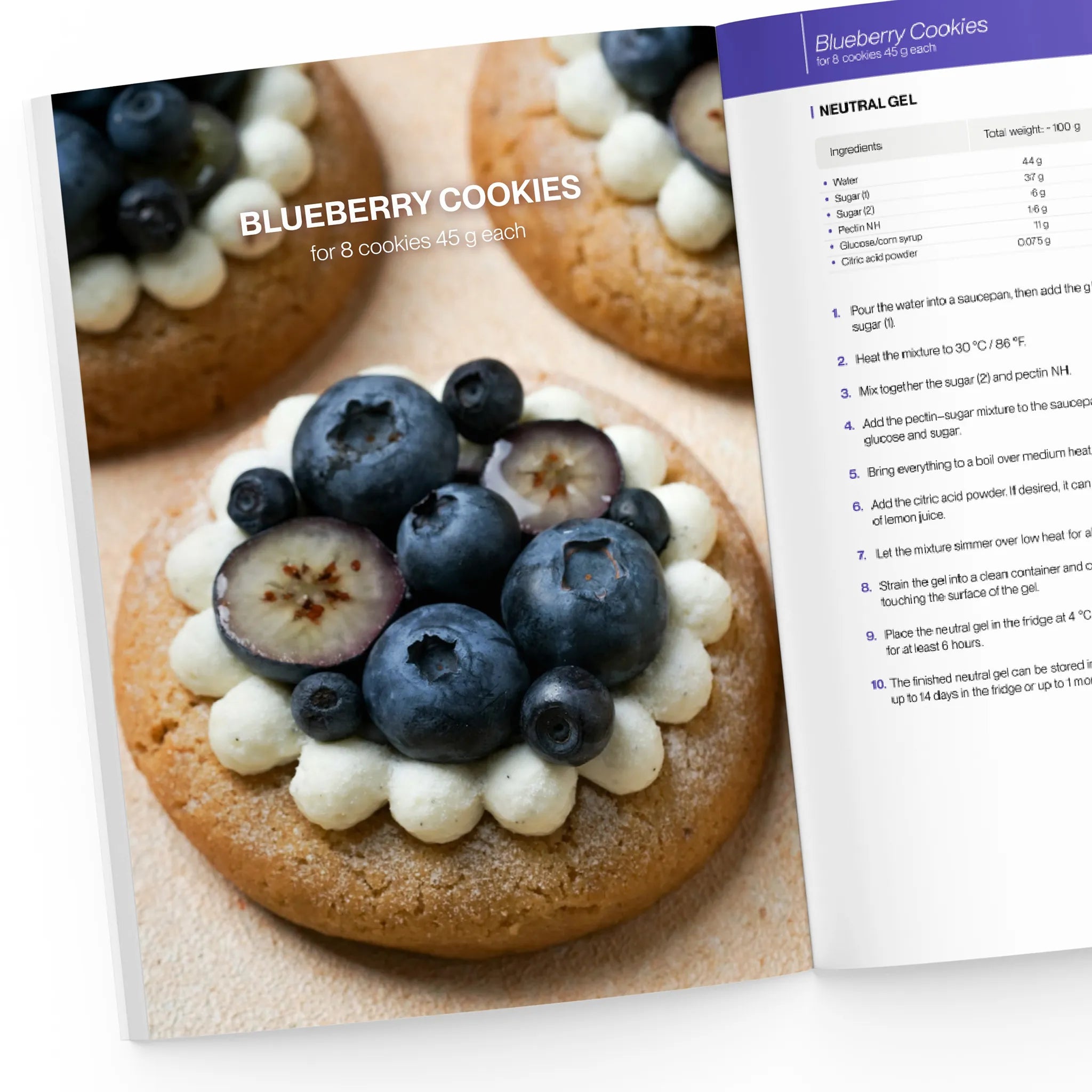 Blueberry cookies