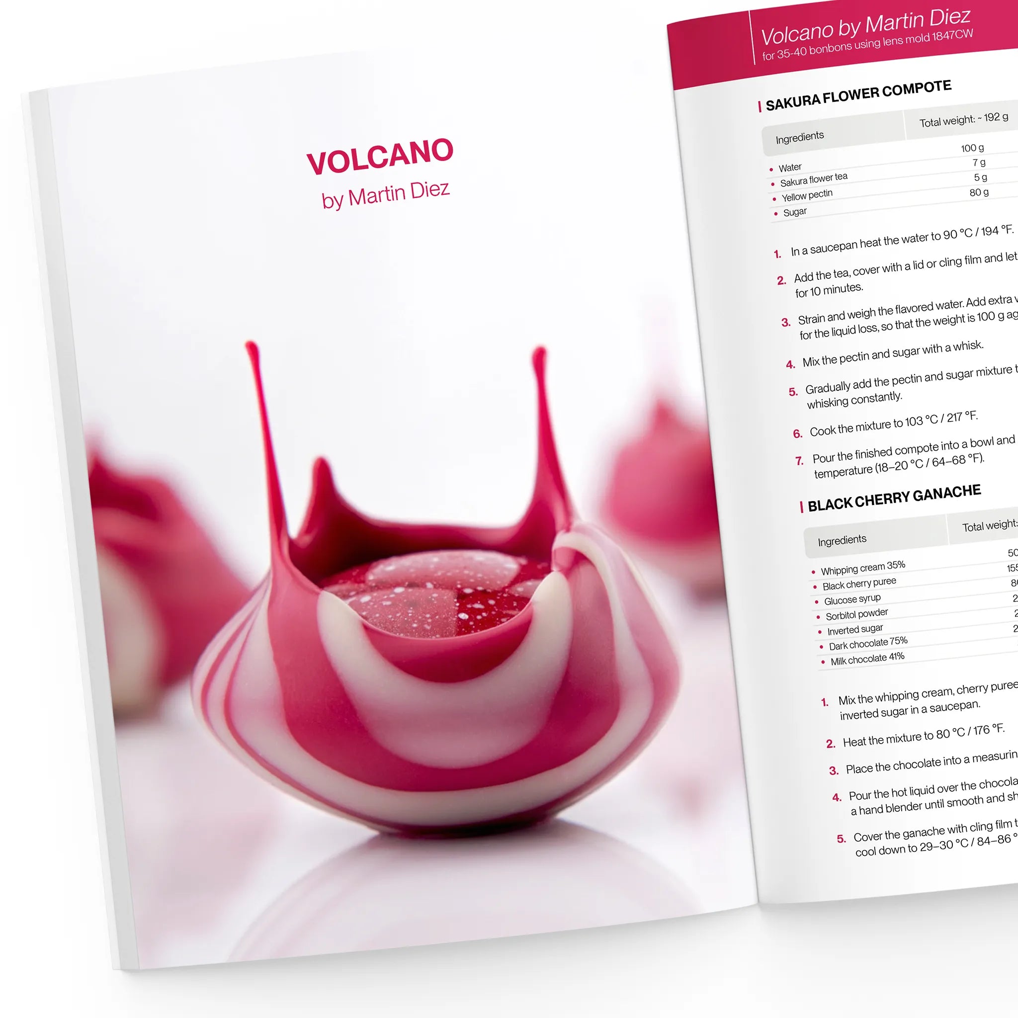 Volcano dessert