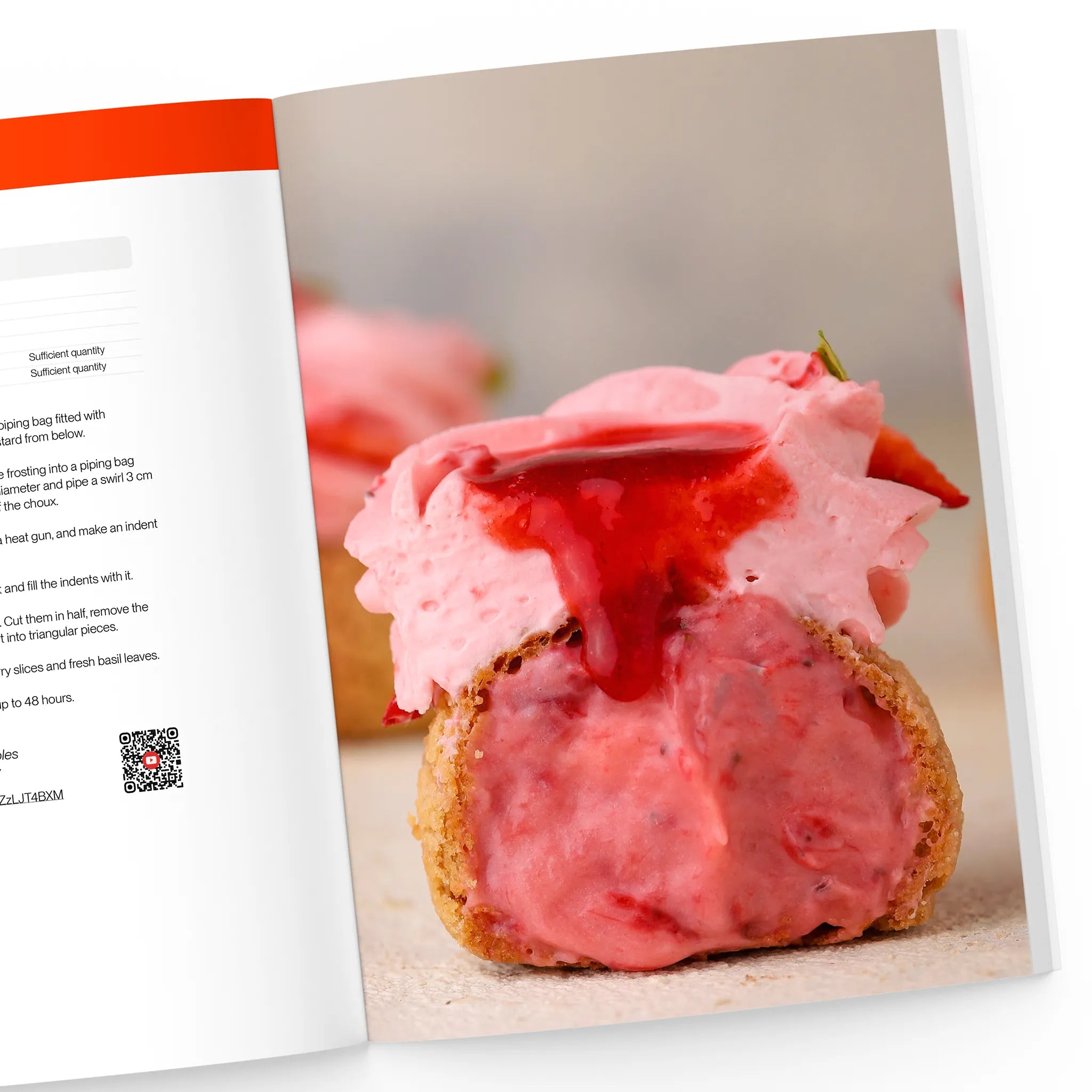 Strawberry choux recipe
