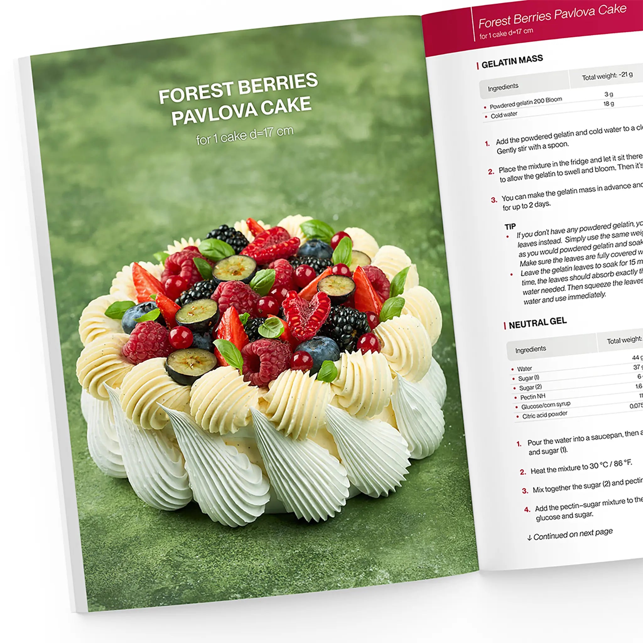 raspberry pavlova