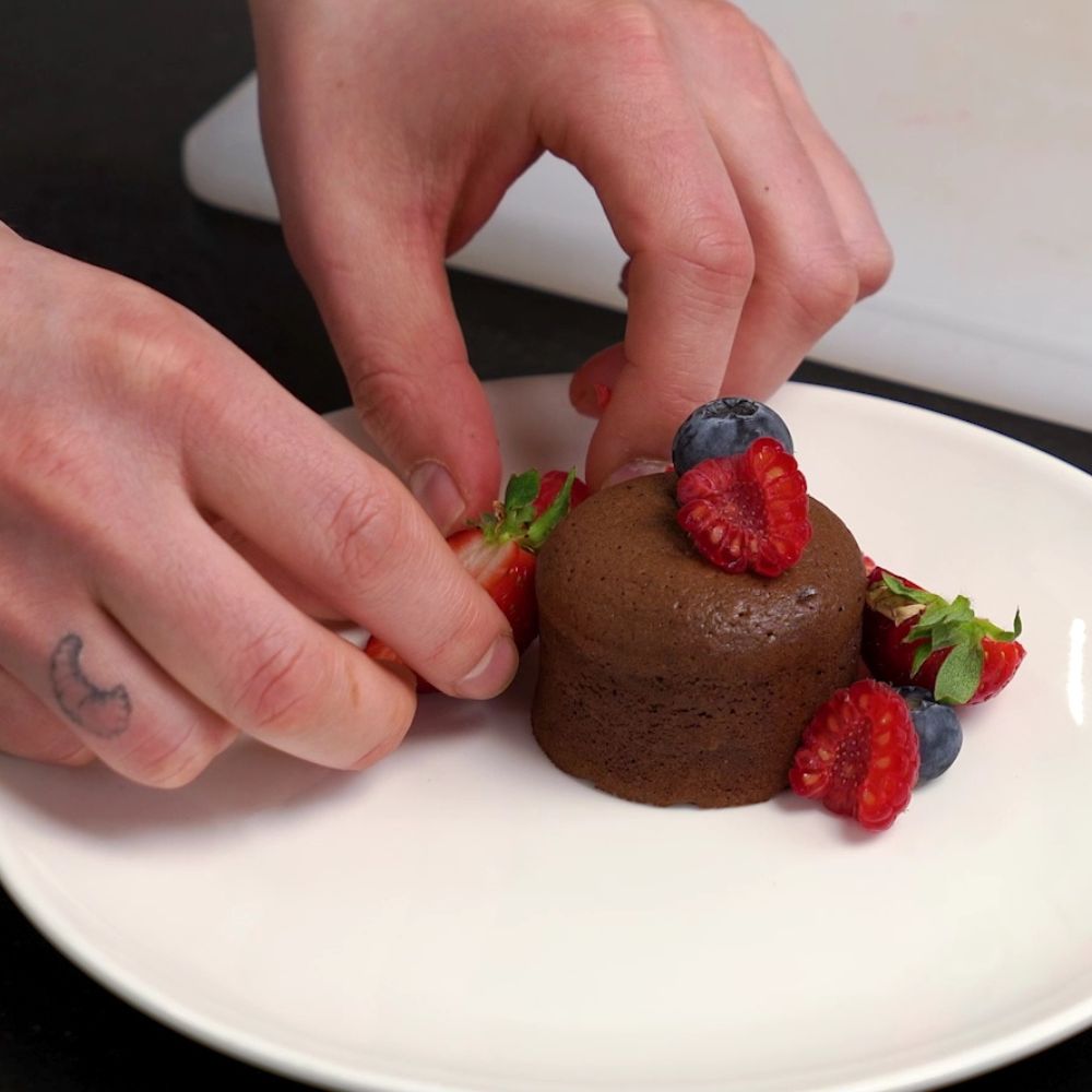 rich chocolate cake