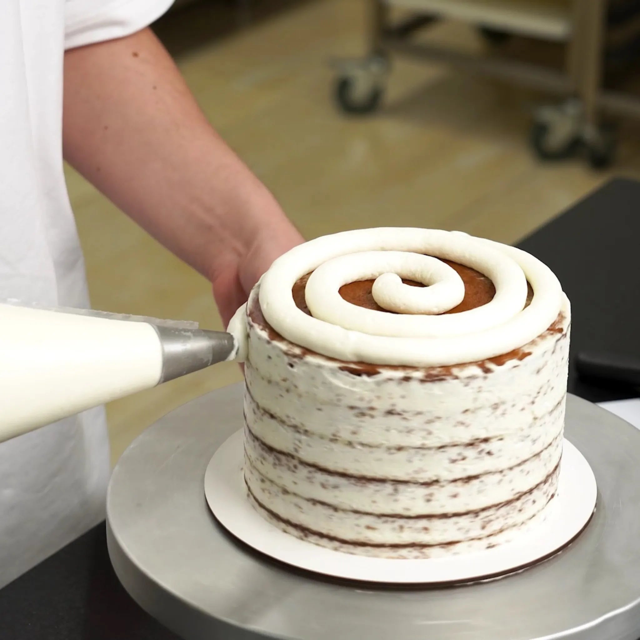 Sour Cream Honey Cake