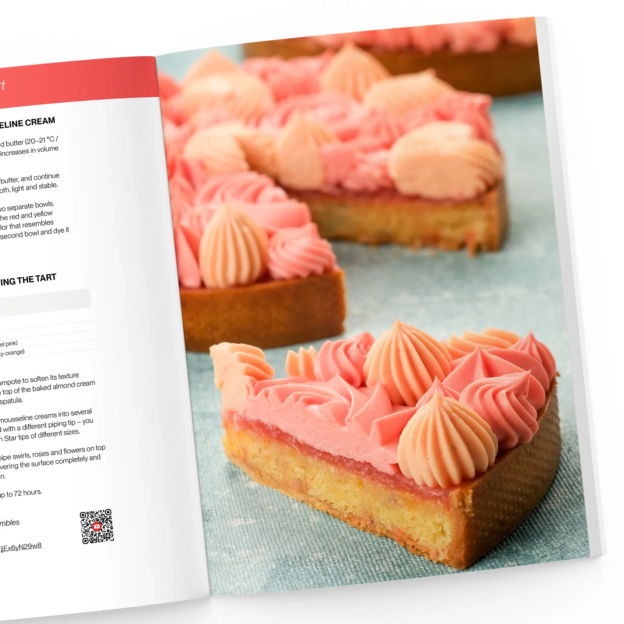 Grapefruit & Rose Tart recipe