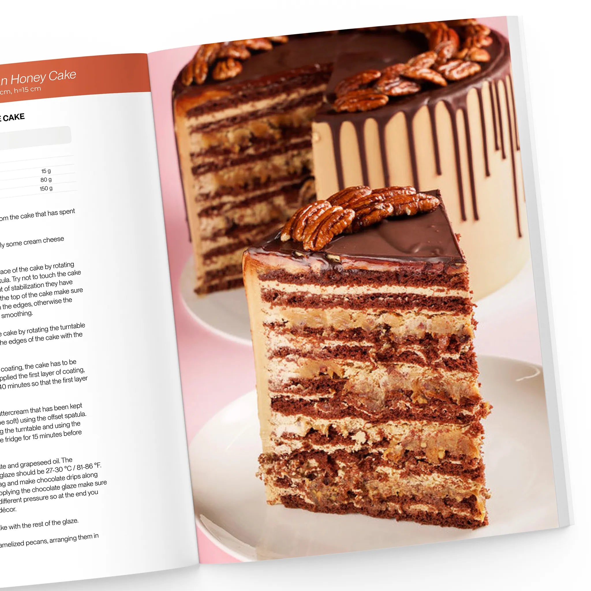 coffee, toffee, and pecan honey cake recipe