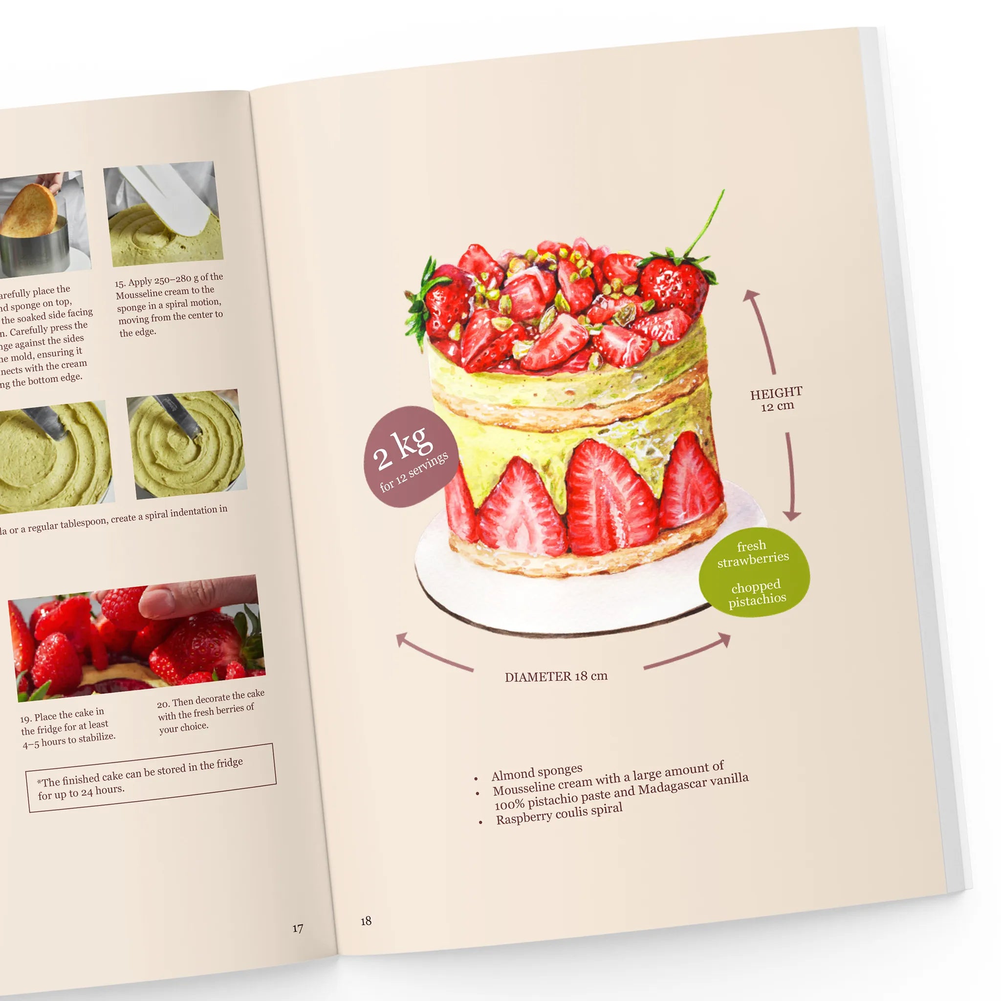 strawberry cake recipe