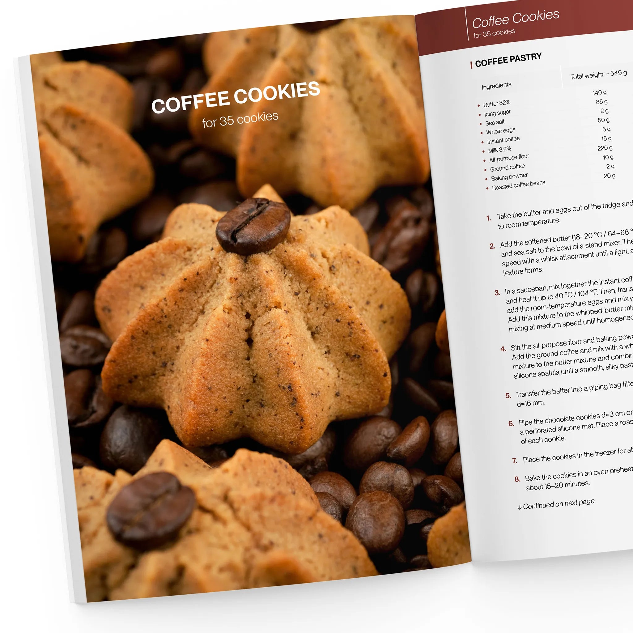 Coffee cookies