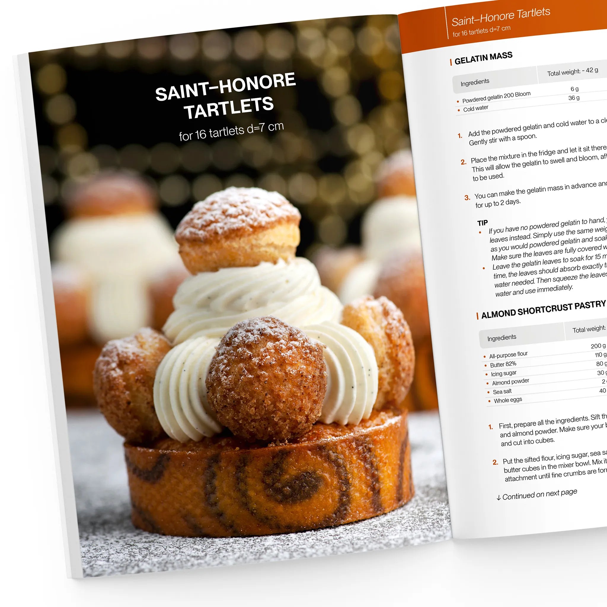 Saint-Honore tartlets