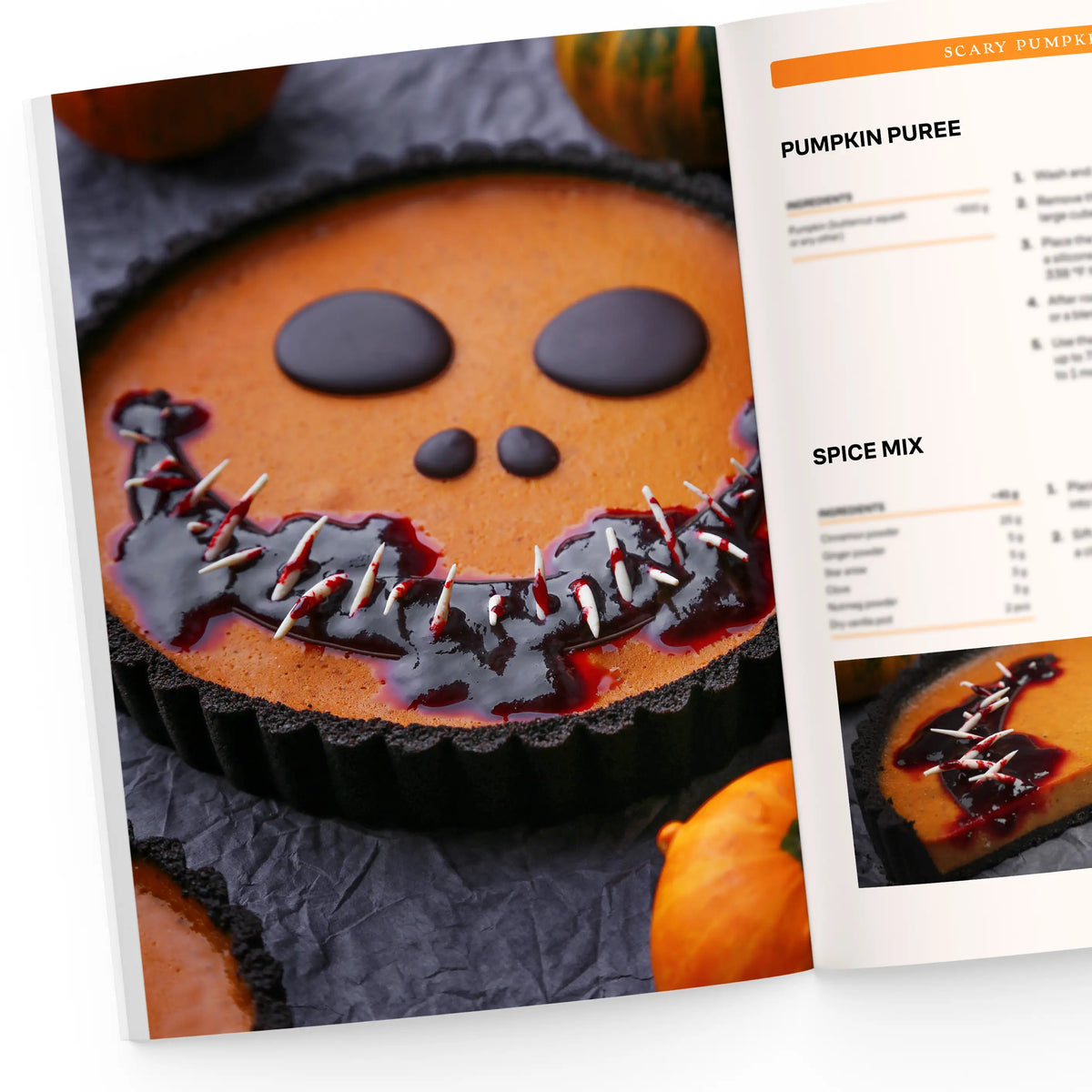 Scary Pumpkin Pie recipe