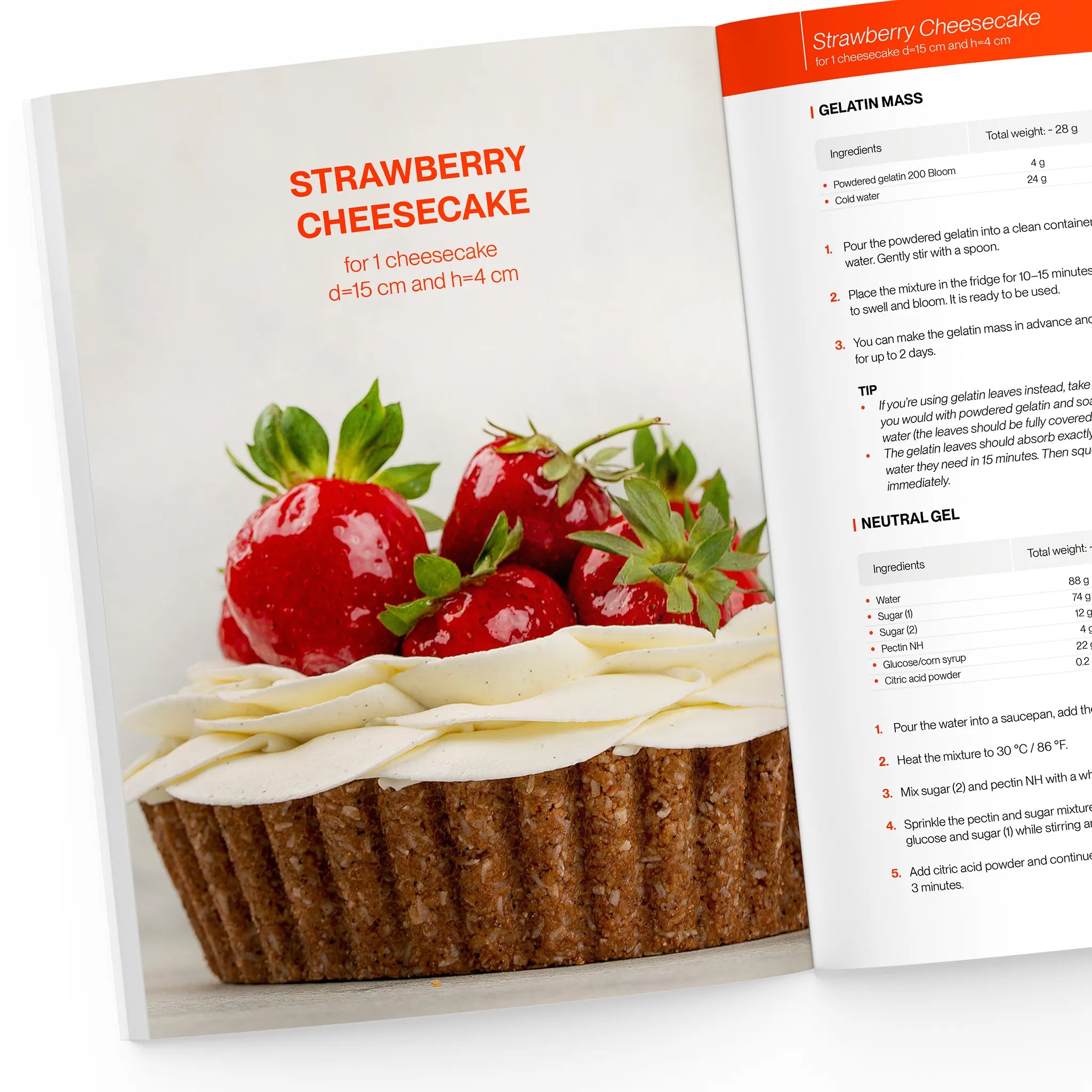 Strawberry cheesecake