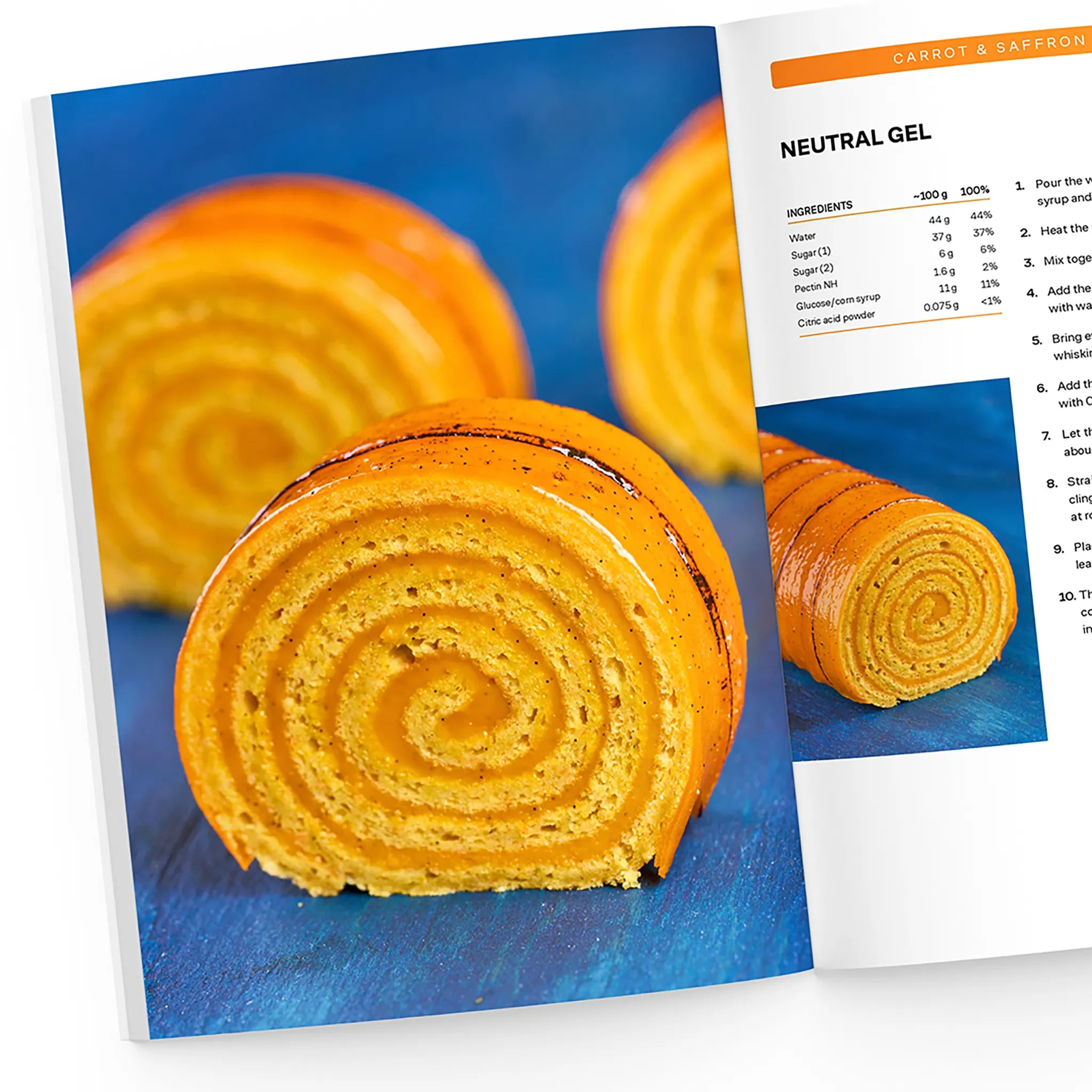 carrot cake roll