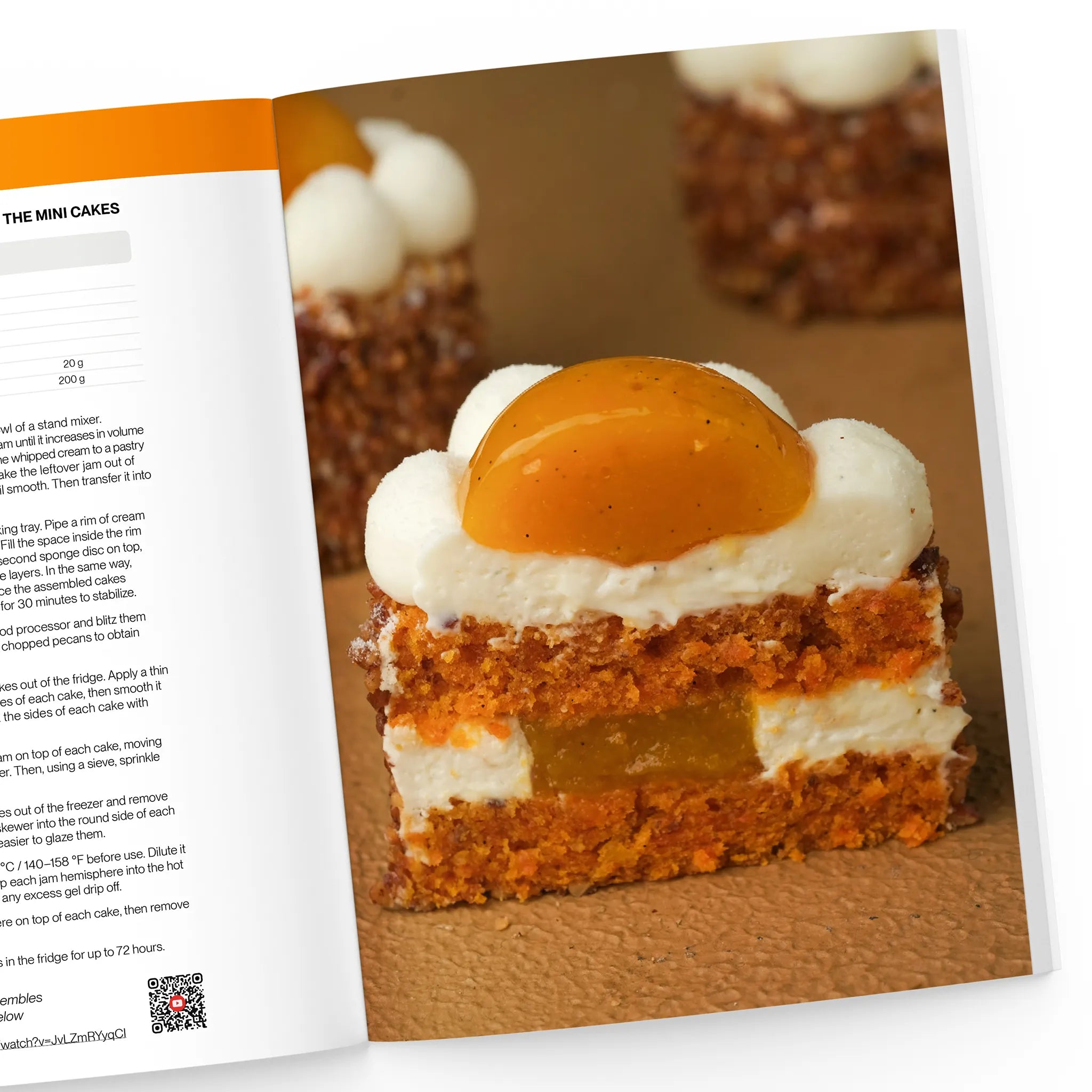Carrot mini cake