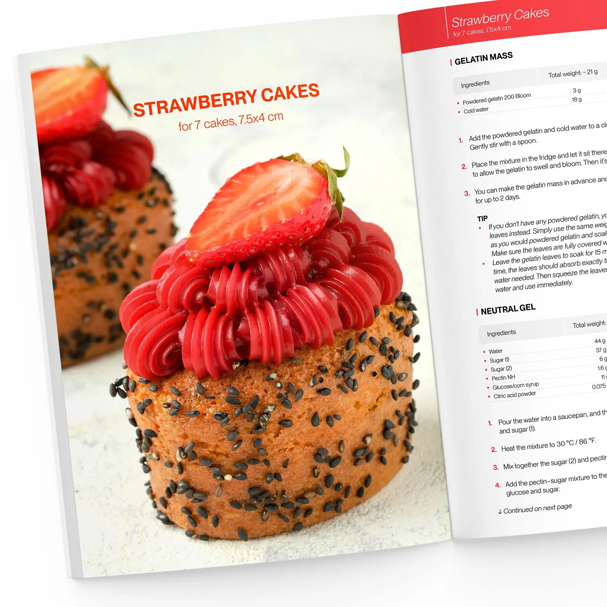 Strawberry cake