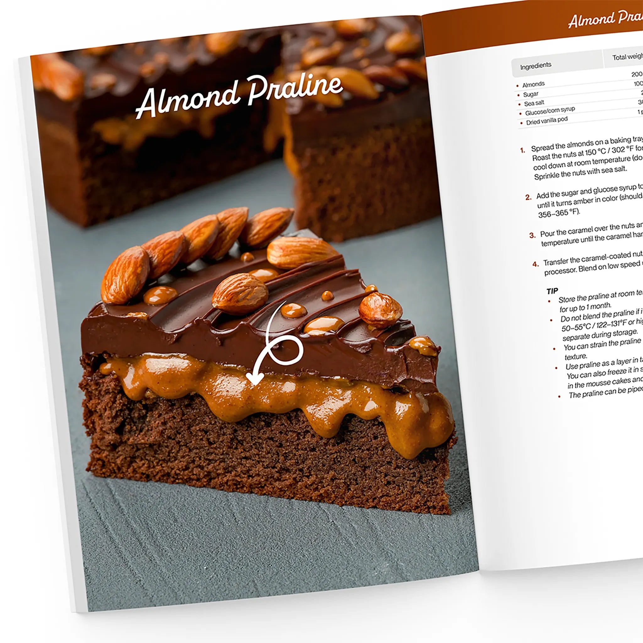 Almond praline