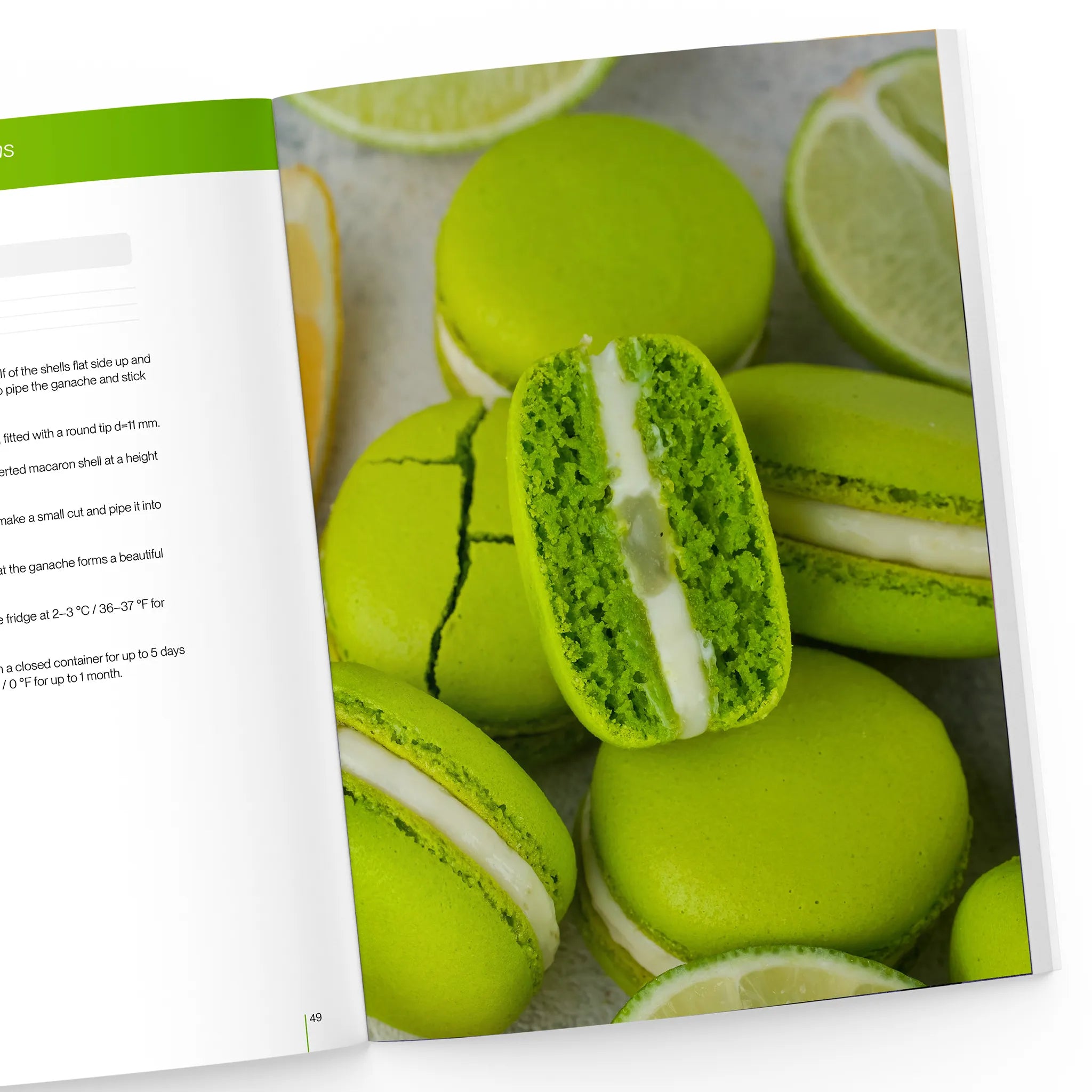 Lemon and lime macaron recipe