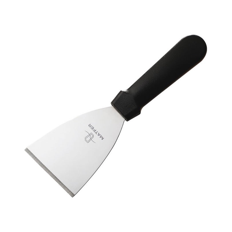 [square-20260422] Matfer Stainless Steel Triangular Spatula