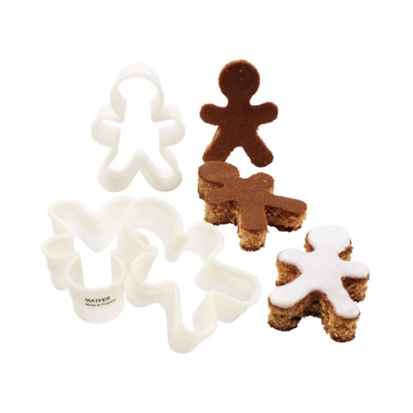 [square-20260422] Exoglass Gingerbread Man Cutter 11x7.8x3.5 cm