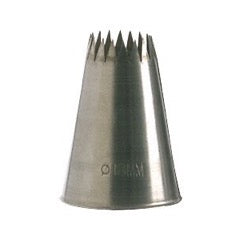 [square-20260422] Stainless Steel Petit Four Decorating Closed Star Tips