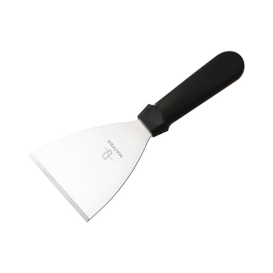 [square-20260422] Matfer Stainless Steel Triangular Spatula