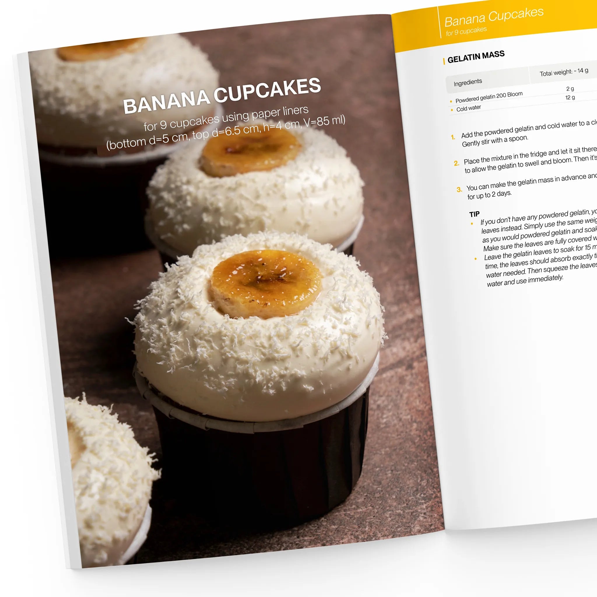 Banana cupcakes