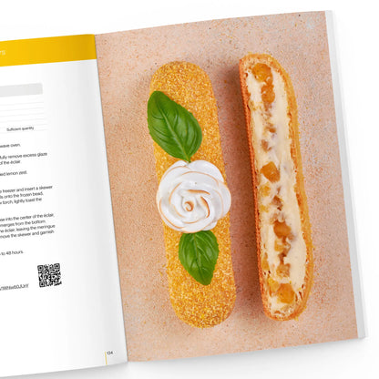 Pineapple and Lemon Éclairs recipe