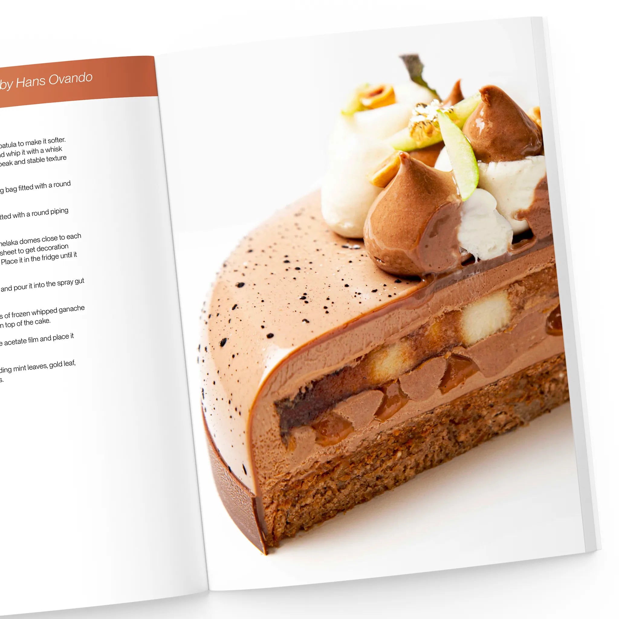 Hazelnut and caramelized apple cake recipe