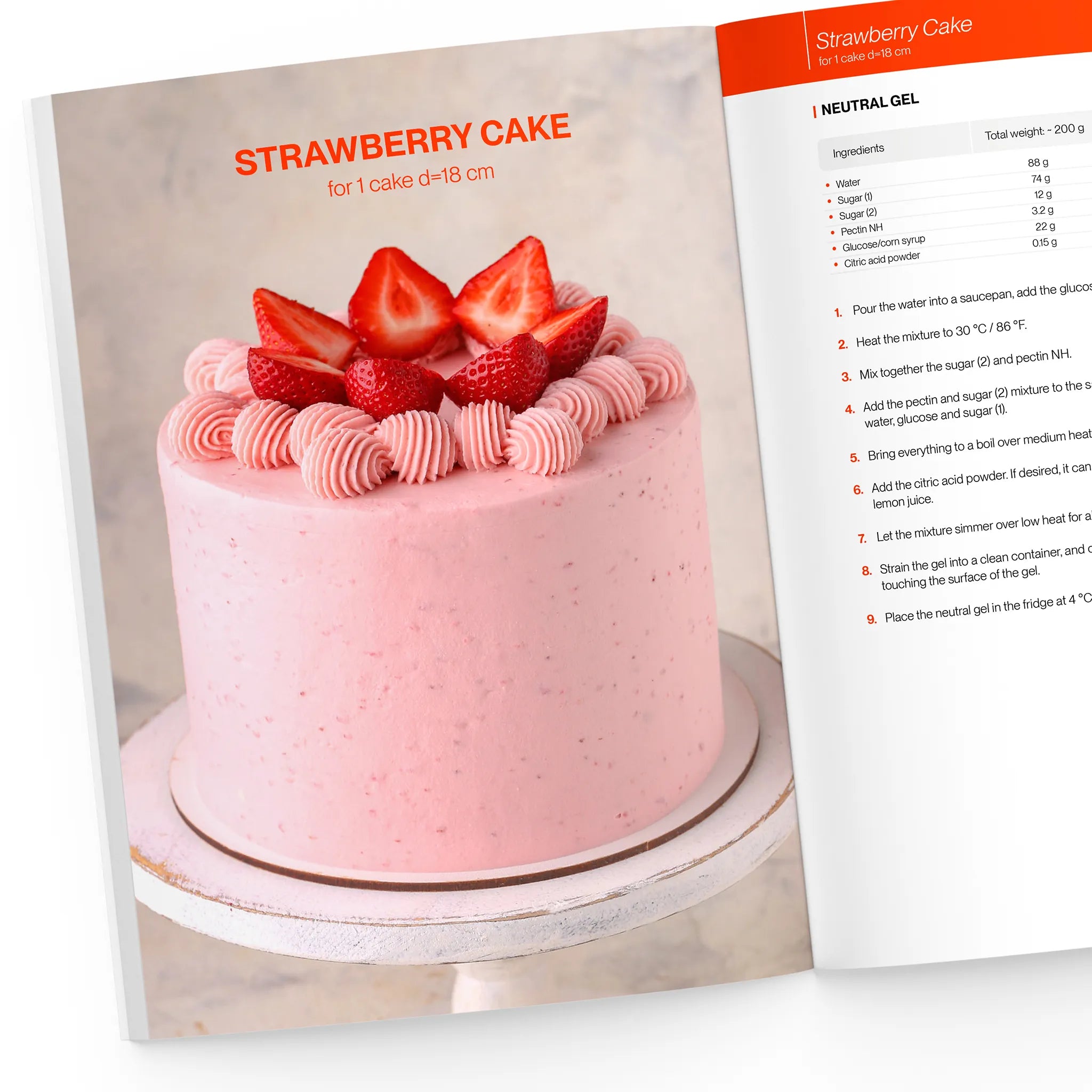 Strawberry cake
