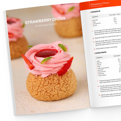 Strawberry choux