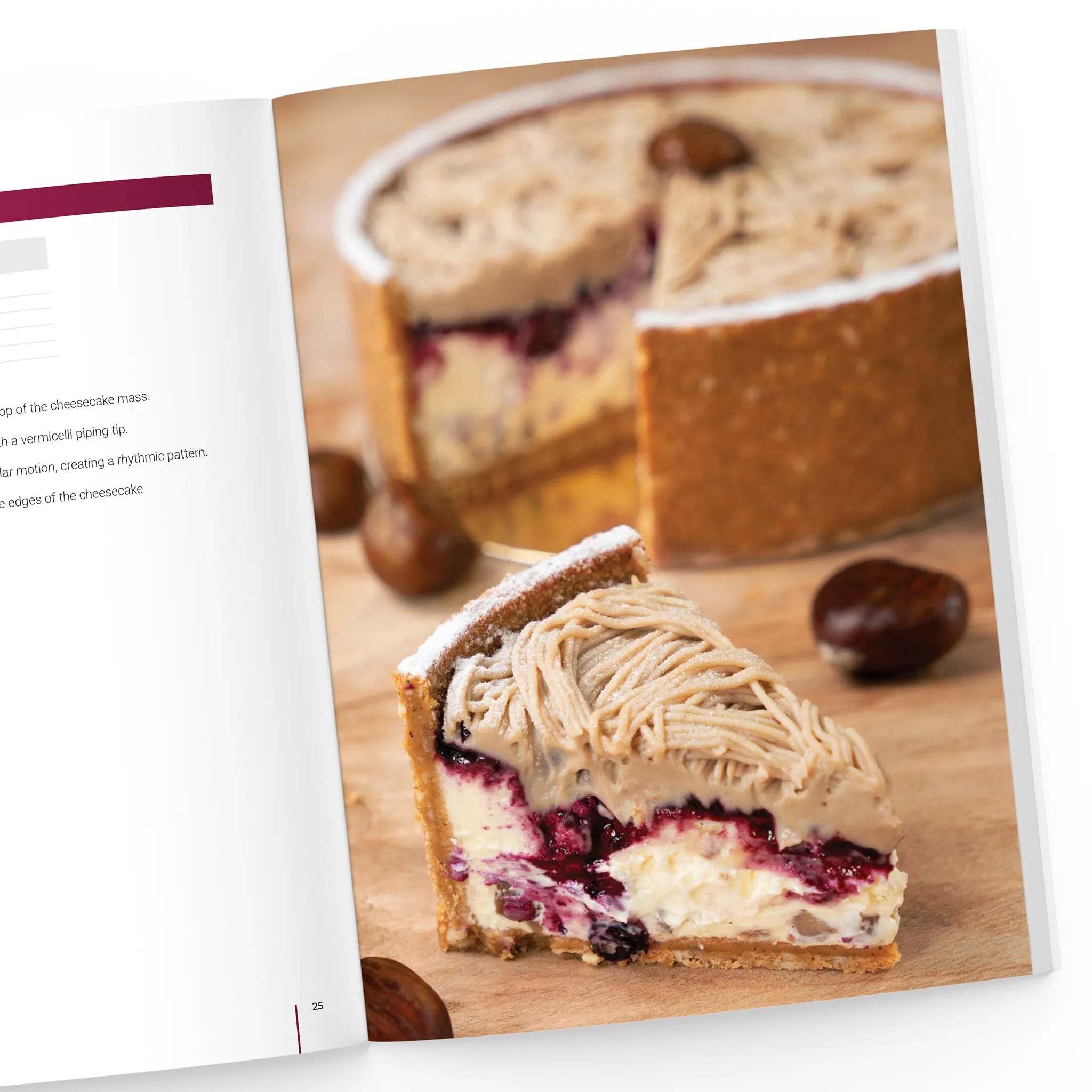 Mont Blanc Cheesecake recipe