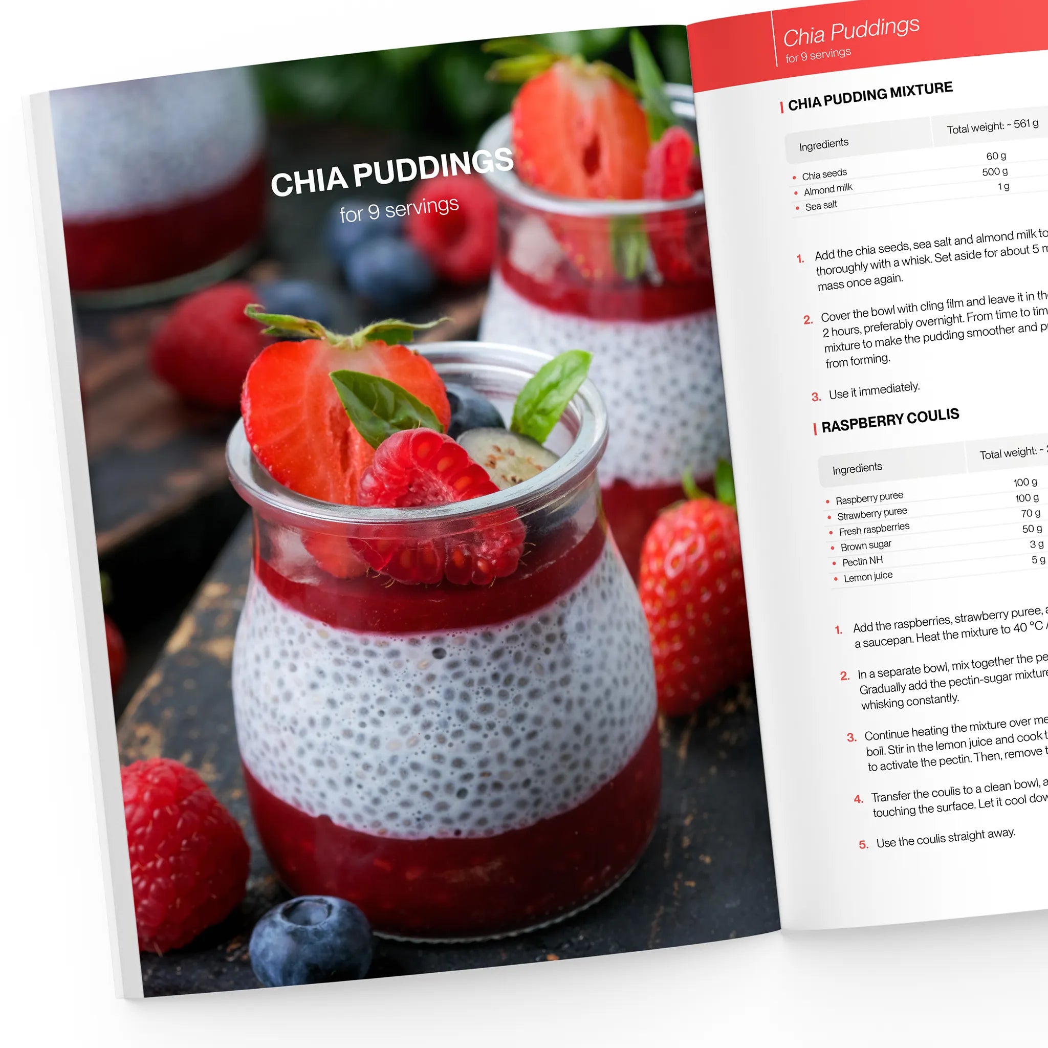chia puddings
