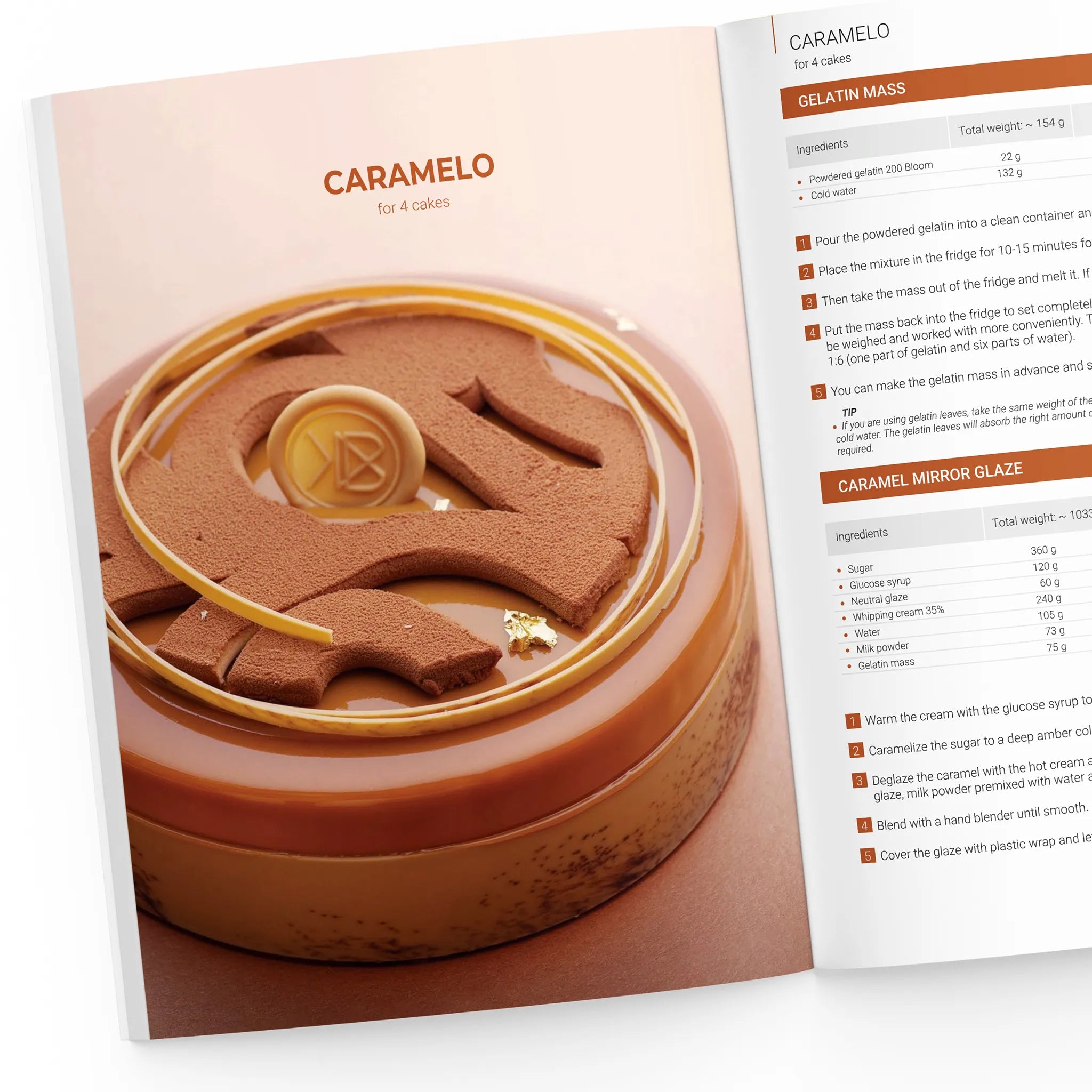 Caramel dessert 