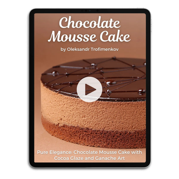 Chocolate Mousse Cake by Oleksandr Trofimenkov Video Class – KICA