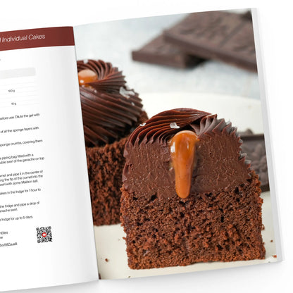 Chocolate and Caramel Individual Cakes recipe