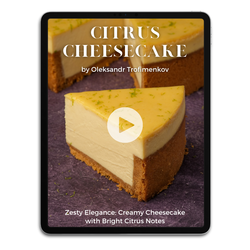 citrus cheesecake
