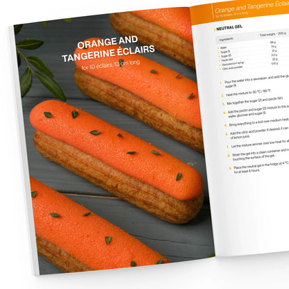 Orange and Tangerine eclairs