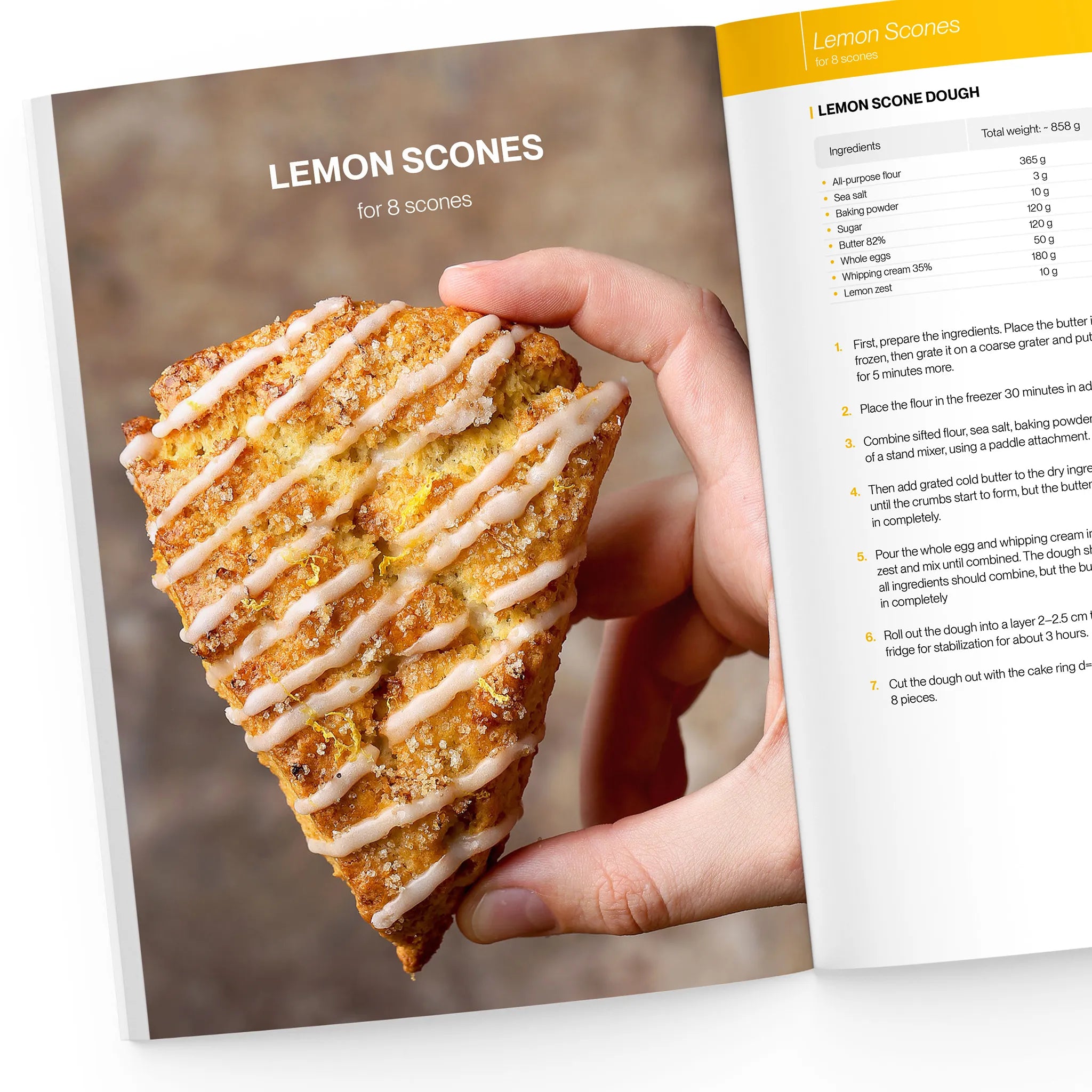 Lemon scone