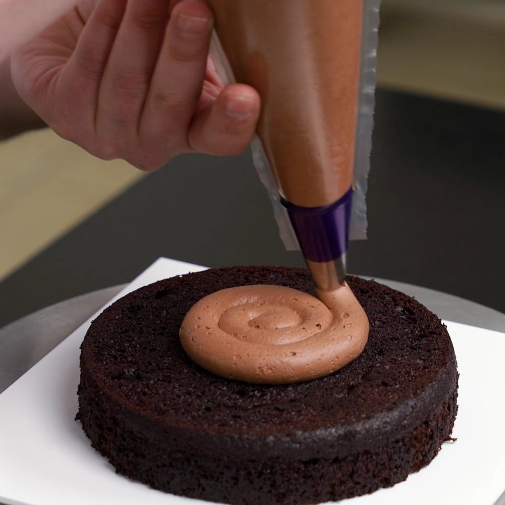 dark cocoa dessert