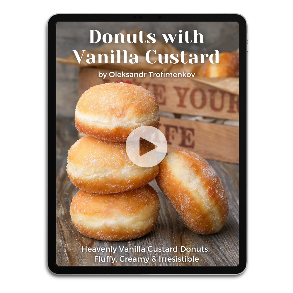 Donuts with Vanilla Custard