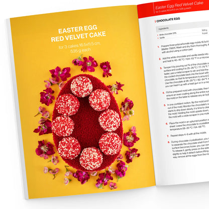 Easter Egg Red Velvet Cake