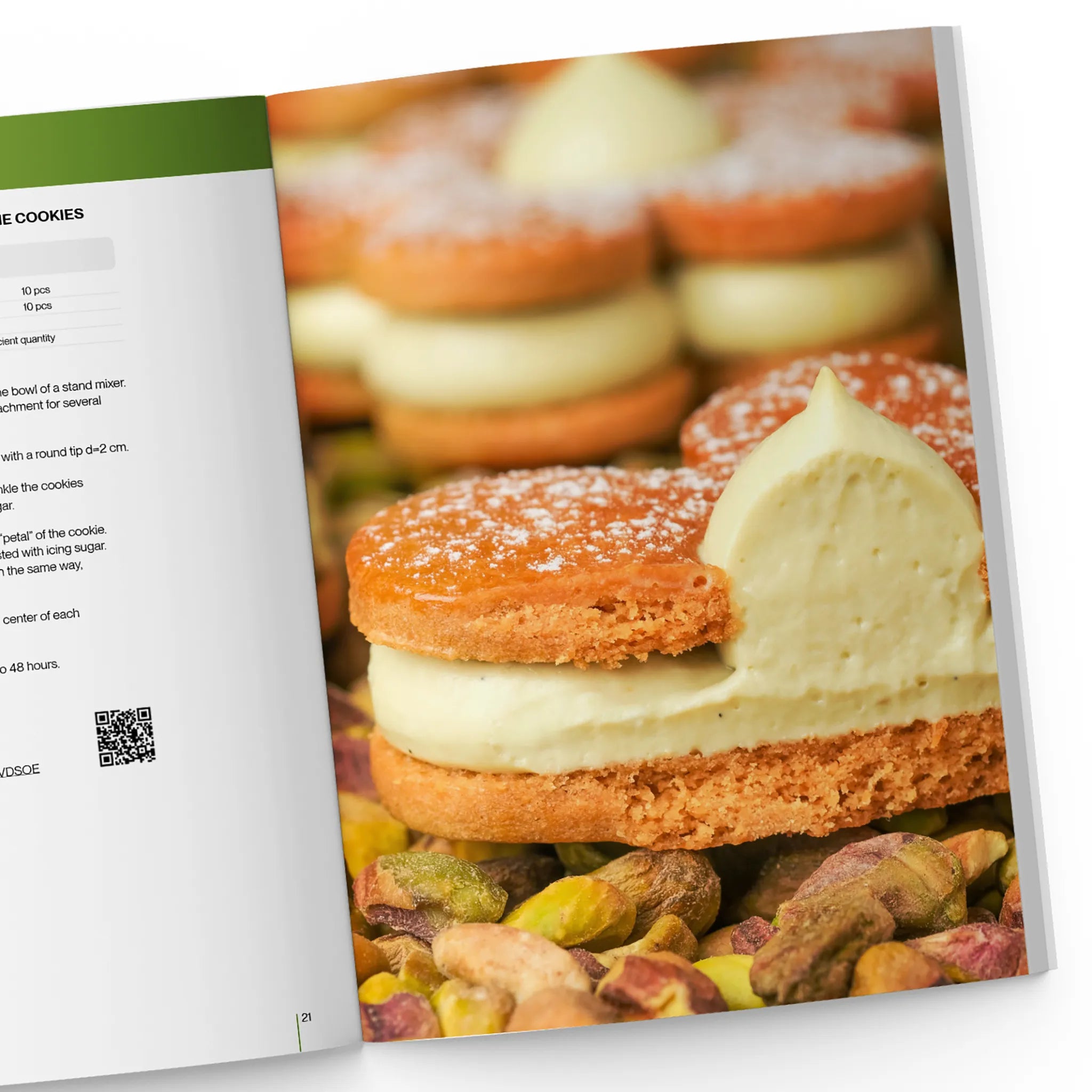 pistachio cookies