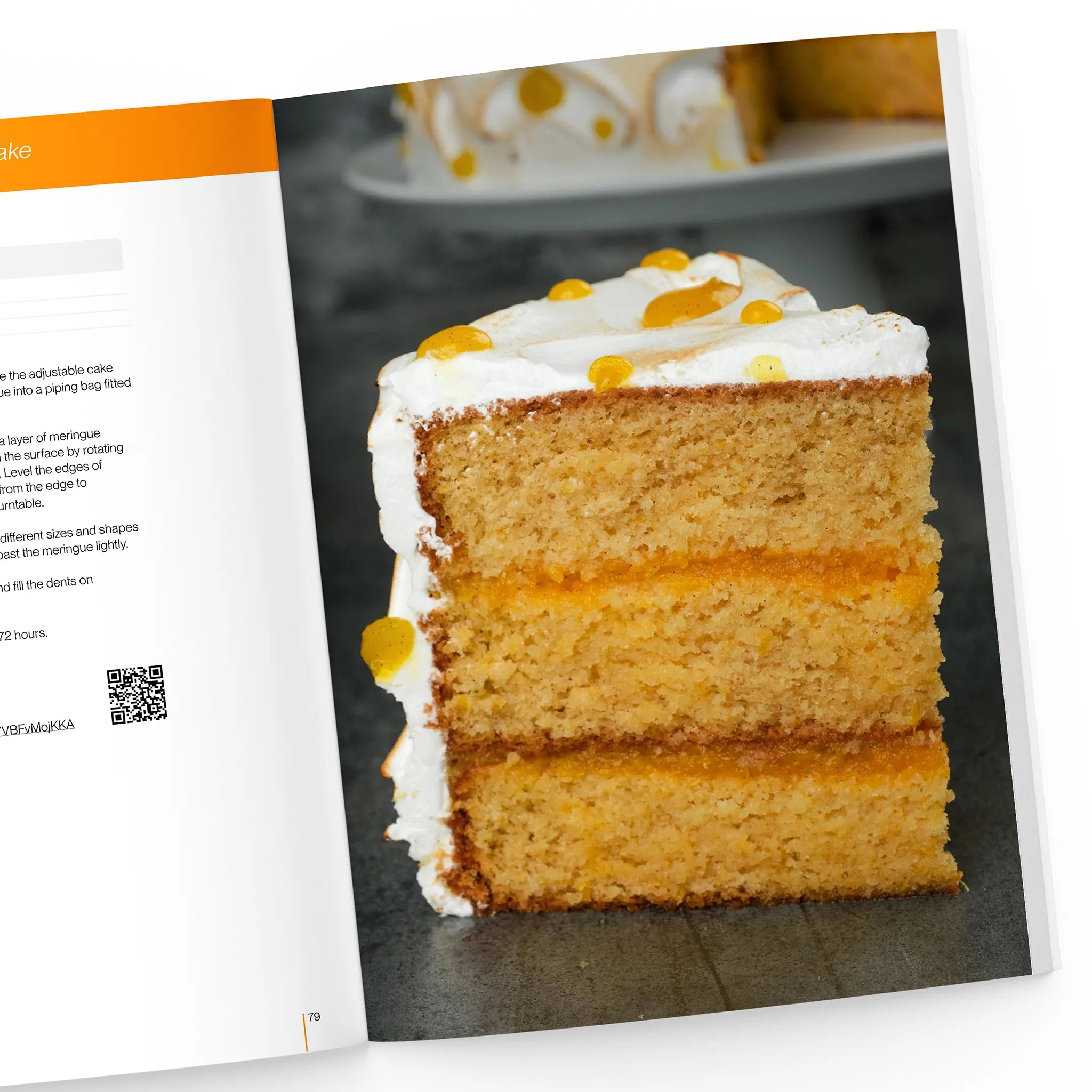 orange and meringue cake recipe