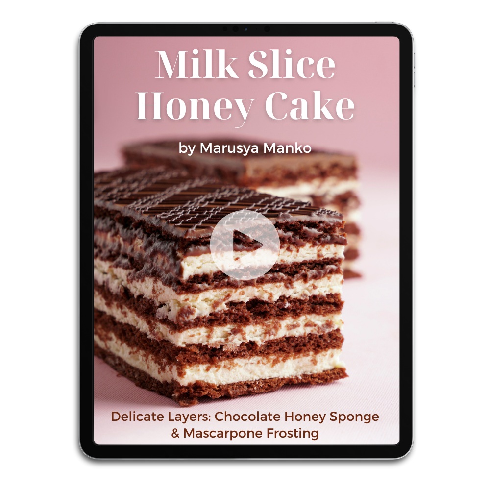 Milk Slice Honey Cake