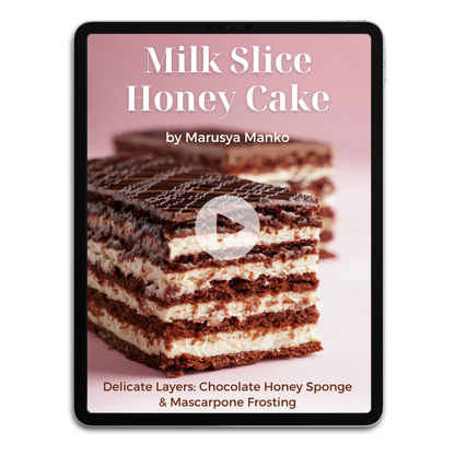 Milk Slice Honey Cake