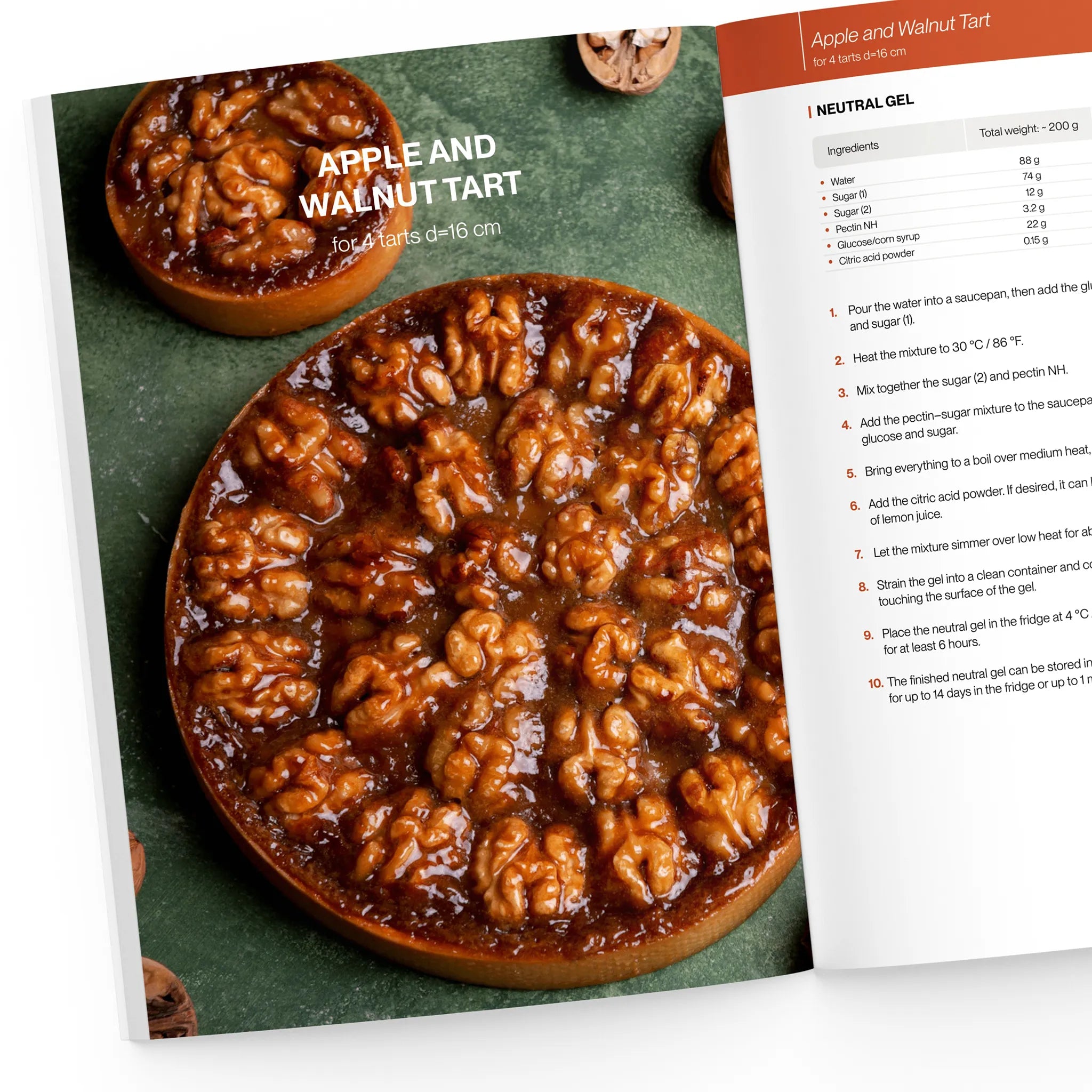 Apple and Walnut Tart