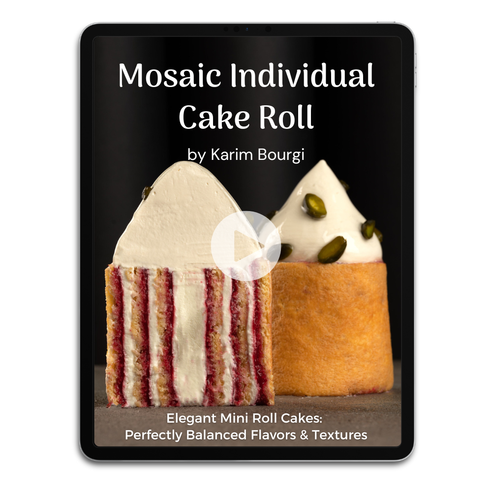 Mosaic Individual Cake Roll