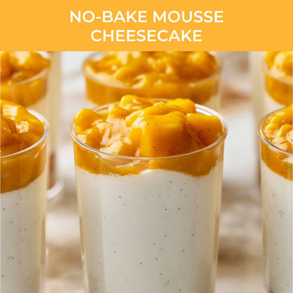 No-bake Mousse Cheesecake
