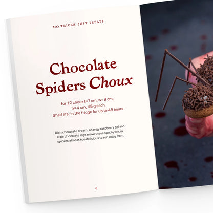 Chocolate Spiders Choux recipe