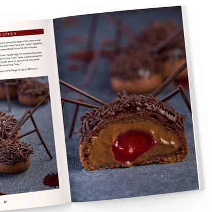 Chocolate Spiders Choux