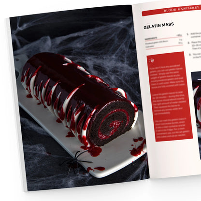 Blood Raspberry Roll Cake recipe